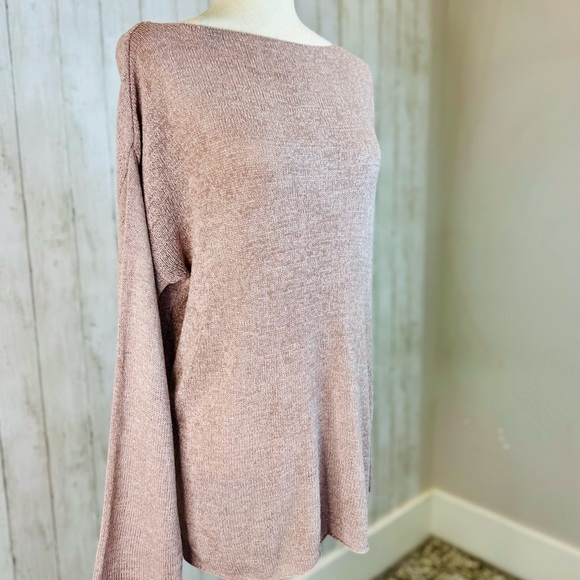 H&M | Soft Dusty Rose Sweater XS – Minimalist Chic Layering Top - Picture 3 of 13